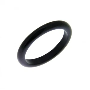 ANELLO Onice Nero Naturale 2,7 mm 1 pezzo - Foto 1 di 4