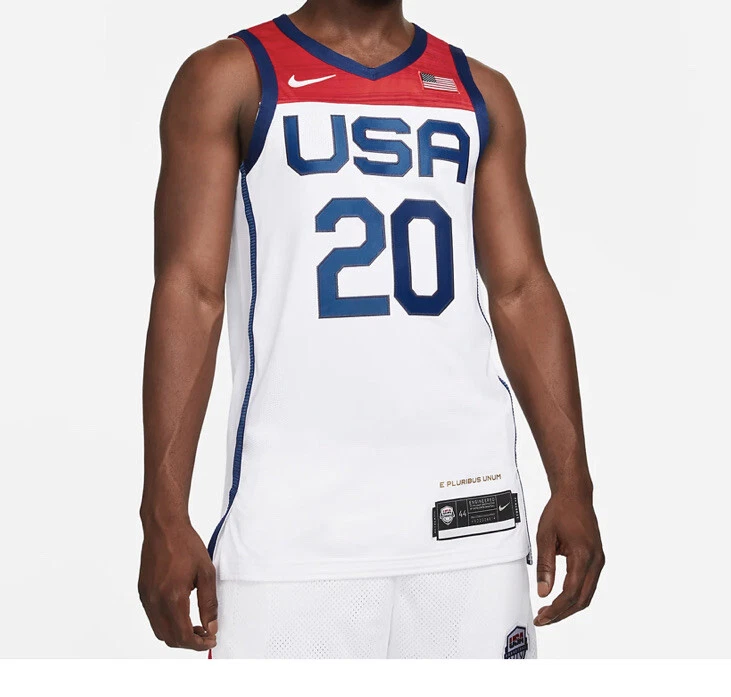 Nike Vaporknit Basketball 2020 Tokyo Olympics Authentic Jersey Ct6516-100 Men S