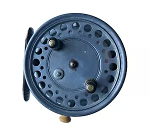 Super Hardy Silex Major Alloy Ribbed Brass Foot Fishing Reel - Picture 1 of 24