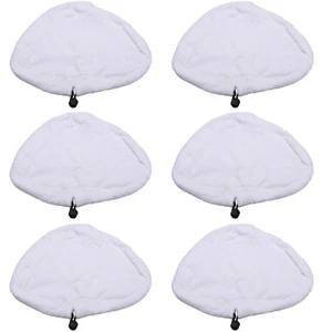 6x Panno Pad Pulizia Scopa a Vapore in Microfibra per Pulitore a Vapore Efbe Schott 12 in 1 - Foto 1 di 7