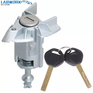 Fit For BMW X5 E53 Left Driver Door Lock Cylinder Barrel Assembly W/ 2 Keys - Picture 1 of 7