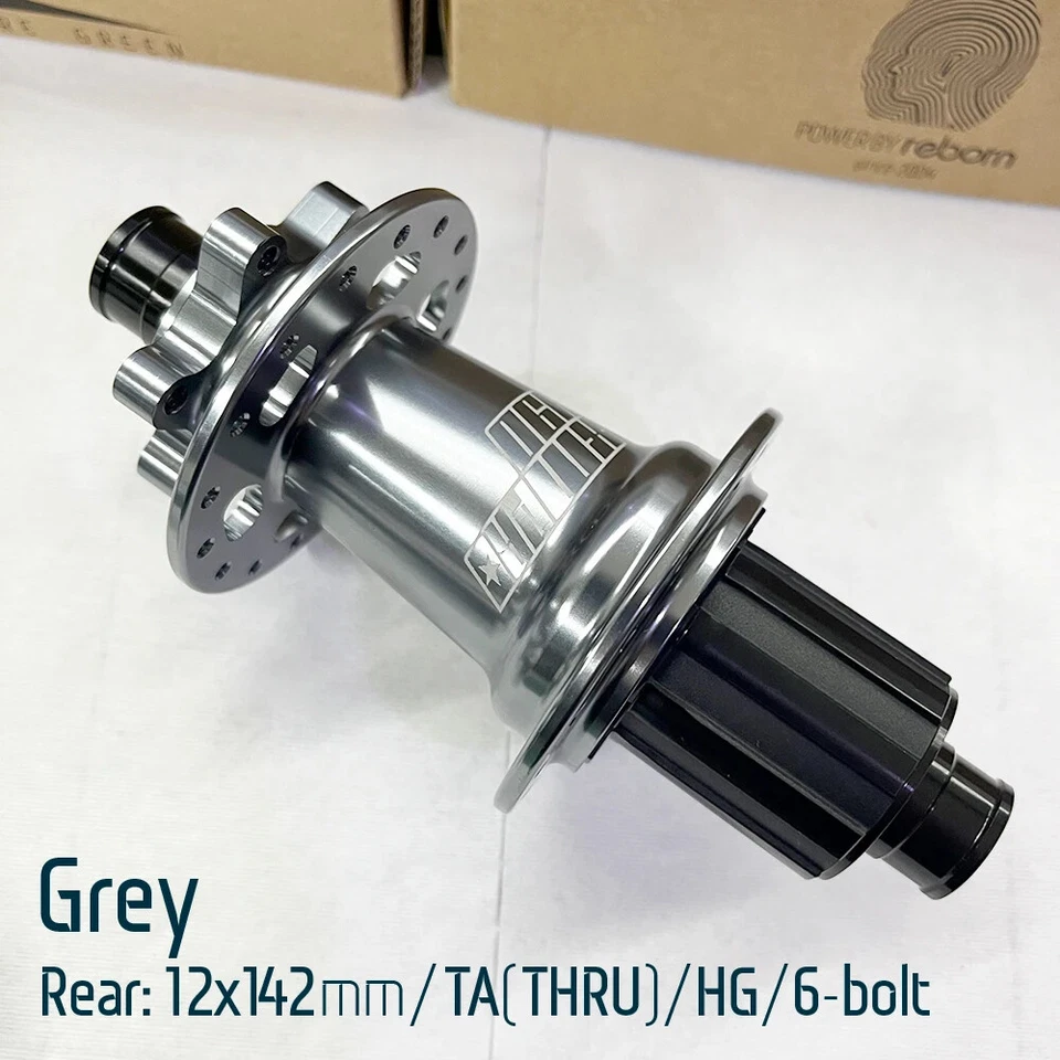 Buje de bicicleta de montaña 24 28 32 36 orificios bujes MTB para eje pasante HG 8-12 velocidades 12*142 mm Foto 1 de 4