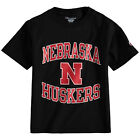 Youth Champion Black Nebraska Huskers Circling Team Jersey T-Shirt