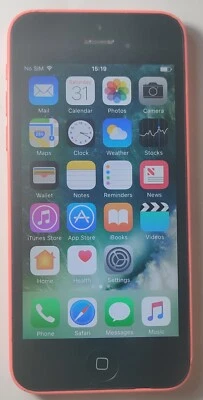 Apple iPhone 5C 16GB A1529 Pestal Orange UNLOCKED Working Well (White Dot) #170B - Image 1 of 4