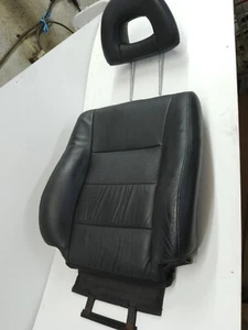 Mitsubishi Shogun Elegance DRIVER / PASSENGER Seat Back Repair In Black Leather - Picture 1 of 10