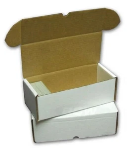 New (Lot of 5) BCW 500 Count Cardboard Trading Card Storage Boxes - Picture 1 of 1