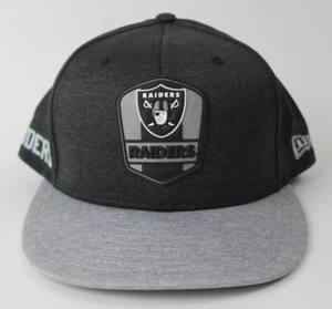 Gorra Raiders Oakland Los Angeles Las Vegas New Era 9Fifty Snapback negra - Imagen 1 de 6