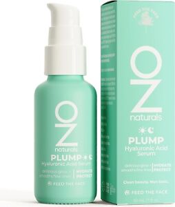 OZ Naturals - PLUMP Hyaluronic Acid Serum - Hydrate and Protect - 30ml / New