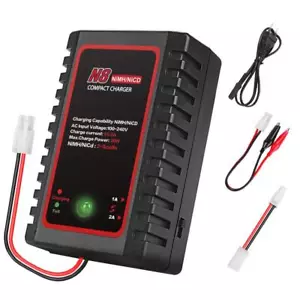 Intelligentes Nimh-Ladegerät Tamiya für 3,6V 4,8V 6V 7,2V 8,4V 9,6V NiMH N8 Akku - Bild 1 von 11