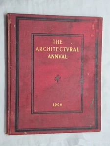 1906 "The Architectural Annual" Book by The Architectural League of America - Imagen 1 de 17