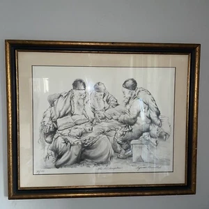 Seymour Rosenthal signiert 80/100 Lithographie Philosophen signiert - Bild 1 von 20