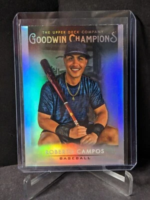 2021 Upper Deck Goodwin Champions Platinum Rainbow #27 Roberto Campos - Image 1 of 2