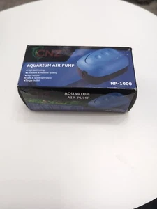 CNZ HP-1000 Aquarium Air Pump Single Outlet Up To 20-Gallon New - Picture 1 of 4