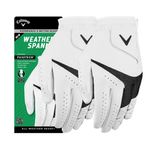 NEW 2024 Callaway 6-Pack Weather Spann Men's Golf Gloves *Free Ship* - Picture 1 of 2