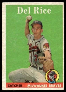 1958 Topps Del Rice Milwaukee Braves #51 - Bild 1 von 2