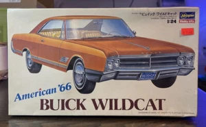 Hasegawa 1/24 1966 ’66 American Buick Wildcat Wild Cat Plastic Car Model Kit NOS - Picture 1 of 9