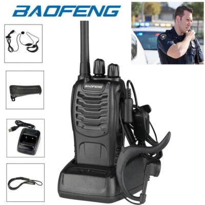Baofeng BF-88E Two-Way Radios PMR 446MHZ Walkie Talkies + Free Earpiece UK