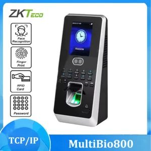 ZKTeco MultiBio800 Face Fingerprint Recognition Time Attendance Access Control - Picture 1 of 8