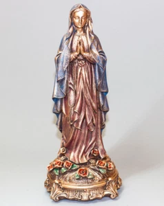 Catholic Statue Our Lady Religious Decor Praying Virgin Mary Figurine Mother God - Picture 1 of 5