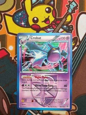Crobat Holo 55/135 Plasma Storm englisch Pokemon Karten NM - Bild 1 von 2