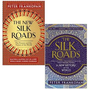 Peter Frankopan 2 Books Collection Set New Silk Roads, Silk Roads Paperback NEW