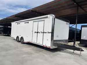 30' Haulmark EDGE PRO Car / Racing Trailer LOADED / ENCLOSED CARGO / CAR HAULER - Picture 1 of 12