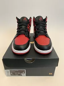 Nike Air Jordan 1 Mid Banned GS 36, 36.5 Neu - Bild 1 von 7