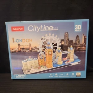 Puzzle~CubicFun "CityLine London" 3D 107 Pieces NEW Cubic Fun - Picture 1 of 10
