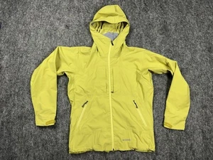 Patagonia Jacket Womens Medium Yellow CSS Windbreaker Rain Coat Waterproof Ski - Picture 1 of 13