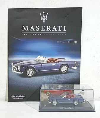 97060 MASERATI 1/43 Centauria n. 25 - 3500 Vignale Spyder - Immagine 1 di 3