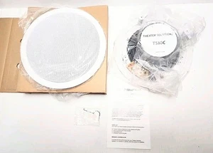 Theater Solutions TS80C Flush Mount Speakers W/ 8" Woofers In Ceiling/Wall Pair - Picture 1 of 6