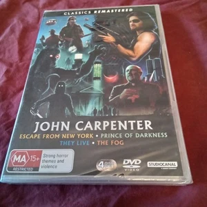 JOHN CARPENTER COLLECTION (4 × DVD) (R4) (BRAND NEW & SEALED) - Picture 1 of 2