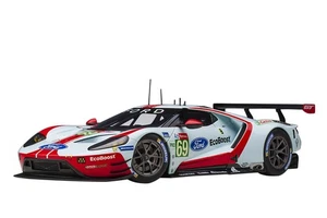 AUTOart 1/18 Ford GT 2019 #69 Le Mans 24 Hours LMGTE Pro Class Light Blue/Red Fi - Picture 1 of 9