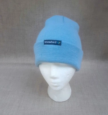 Gorro de acrílico azul polvo talla única "Snowbird" Coal Custom Headwear Foto 1 de 4