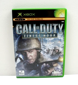 Call Of Duty Finest Hour Microsoft Xbox Original Game Complete With Manual PAL - Picture 1 of 7