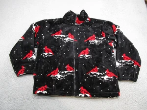 Black Mountain Cardinals AOP Ultra Plüsch Fleece Full Zip Jacke Größe 2X NEU - Bild 1 von 11