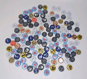 Beer Bottle Cap Lot Of 134 Various Caps - Picture 1 of 14
