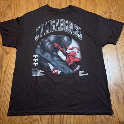 CVLA x Marvel Comics Venom vs Spider-Man T-Shirt Men's XL NWOT - Image 1 of 4