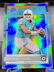 2020 Tua Tagovailoa Panini Donruss Optic Silver Prizm Rookie #152 - Imagen 1 de 2