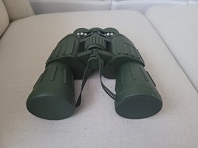 Perrini 60x50 Green Army Binoculars with Day & Night Prism - Image 1 of 4