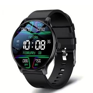 LAXASFIT 2025 Nuovo Smart Watch Da Uomo Full Touch Screen Orologio Sportivo Quad - Foto 1 di 15