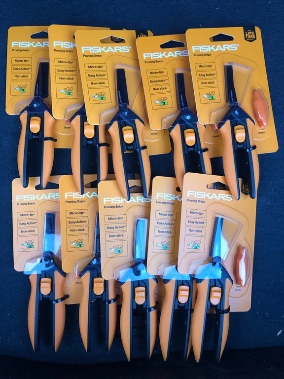 10 - FISKARS МИКРО НАКОНЕЧНИК ОБРЕЗКИ НОЖНИЦЫ С ОБОЛОЧКОЙ ДЛЯ ЦВЕТОВ, РАСТЕНИЙ. - Изображение 1 из 3