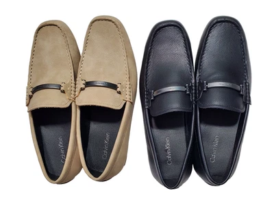全新 Calvin Klein CMOLLAN 男式休闲礼服懒人鞋 乐福鞋 — 第 1/4 张图片