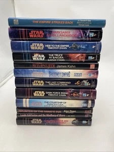 Lot of 12 Star Wars Books Bantam Era HC Del Rey Kahn Foster Hambly Anderson - Picture 1 of 22