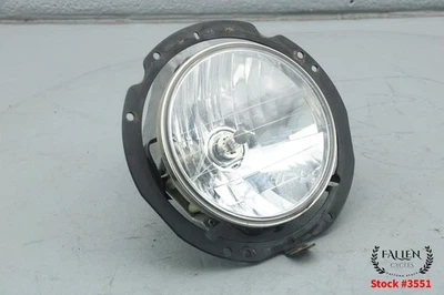 Lente de faro Kawasaki Vulcan Vaquero 2013 + conjunto de anillo de montaje video #3551 Foto 1 de 4