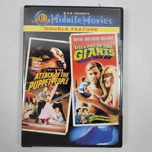 Attack Of The Puppet People Village Of The Giants Double Feature DVD With Case V - Picture 1 of 4