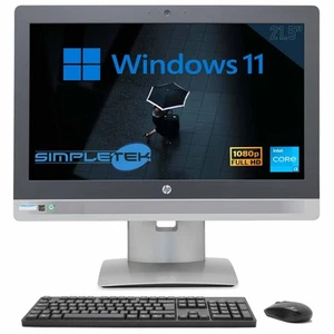 Hp 600 G2 All In One Aio 22" I3 Windows 11 Pro 4gb 120gb Computer Ricondizionato - Foto 1 di 11