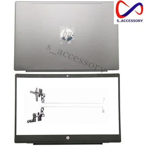 Neu HP Pavilion 15-CS 15-CW 15-CS0051wm LCD Backcover Deckel Blende Scharniere grau US - Bild 1 von 7
