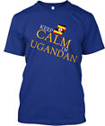 Keep Calm I'm Ugandan T-Shirt Made In The Usa Size S To 5Xl