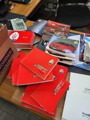 LIBRETTO USO E MANUTENZIONE MASERATI BITURBO SPYDER EDIZIONE  ITALIANA - Immagine 1 di 4